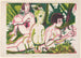 nakna kvinnor med ett barn i skogen - Ernst Ludwig Kirchner — vy av konstverket