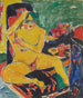Nu i studion - Ernst Ludwig Kirchner — vy av konstverket