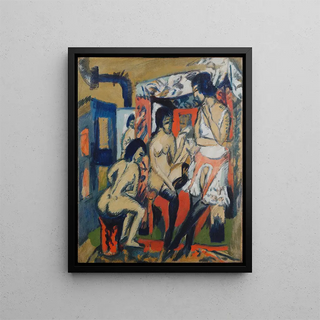 Ernst Ludwig Kirchner - Nudes in Studio.webp