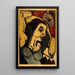 Poster av Nina Hard - Ernst Ludwig Kirchner — inramlat konstverk på väggen