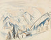 Stafelalp - Ernst Ludwig Kirchner — vy av konstverket