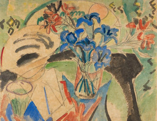 Ernst Ludwig Kirchner - Stilleben mit Enzian und Trkenbund.webp
