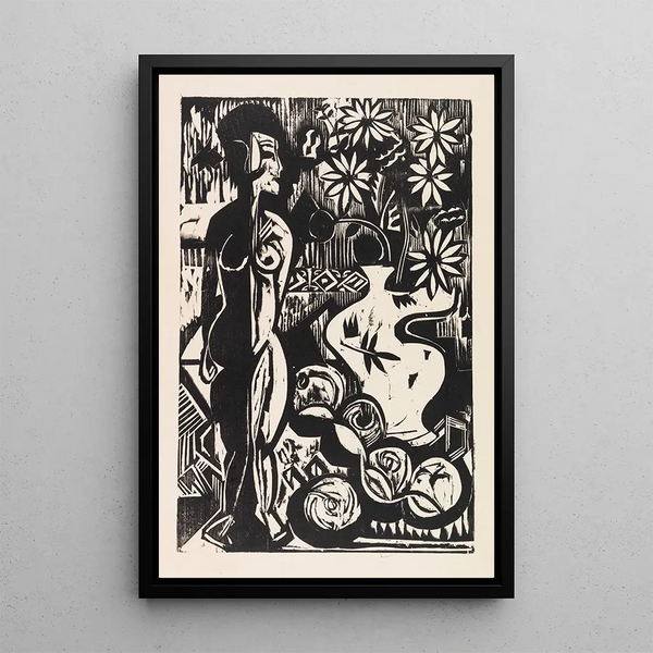 Ernst Ludwig Kirchner - Stilleben mit Plastik.webp