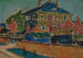Villa i Dresden - Ernst Ludwig Kirchner — vy av konstverket