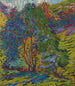 Waldstück - Ernst Ludwig Kirchner — vy av konstverket