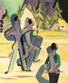 Archer - Ernst Ludwig Kirchner — vy av konstverket