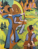 Archers - Ernst Ludwig Kirchner — vy av konstverket