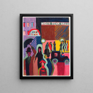 Ernst Ludwig Kirchner - store in the rain.webp