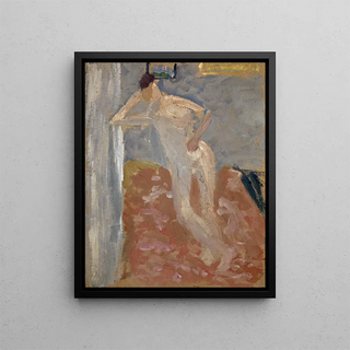 Ernst Schiess - Nackter Mann in Zimmerecke.webp
