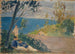 Sieste des gardes-frontières sur la plage - Ernst Schiess — vy av konstverket