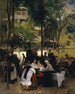 La tour chinoise dans le jardin anglais de Munich - Ernst Schiess — vy av konstverket
