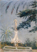 La Fontaine de Neptune à Séville - Ernst Schiess — vy av konstverket
