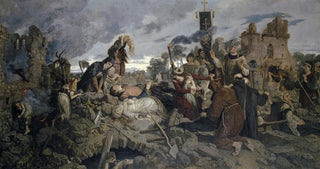 Ernst Stckelberg - The Earthquake In Basel In 1356.webp