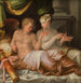 Eros och Psyche - Nicol dell'Abate — vy av konstverket