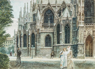 Erwin Pendl - Hinter der Votivkirche.webp