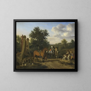 Esaias van de Velde - The Hunting Party.webp