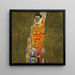Hopp II - Gustav Klimt — inramlat konstverk på väggen