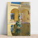 Reproduktion av målningen V Vattenhål av Charles V, Alcázar, Sevilla - Joaquín Sorolla