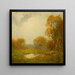 höstsjö - Julian Onderdonk — inramlat konstverk på väggen
