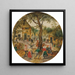 Sommar - Pieter Brueghel Den Yngre — inramlat konstverk på väggen