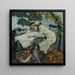 Sommar i Hartmannsberg - Leo Putz — inramlat konstverk på väggen