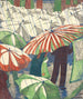 Eftermiddag i regn - Ethel Spowers — vy av konstverket