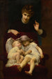 moderskap - Étienne Adolphe Piot — vy av konstverket