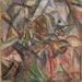Studie i kubistisk stil - Jules Pascin — vy av konstverket