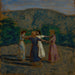 Studie av Ringelreihe - Franz von Stuck — vy av konstverket