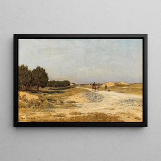 Eugen Jettel - A Country Road near Cayeux.webp