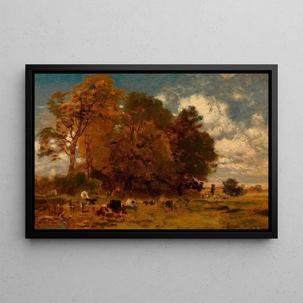 Eugen Jettel - Aulandschaft mit Khen.webp