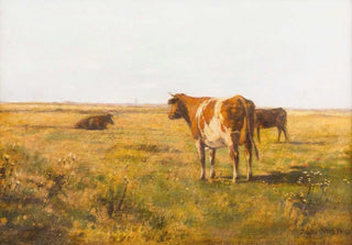Eugen Jettel - Rinder auf Sommerwiese.webp