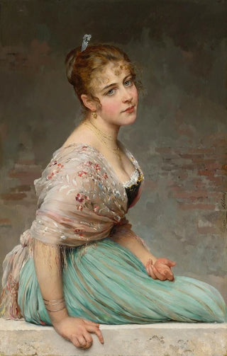 Eugen von Blaas - Contemplation.webp