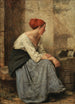 Contemplation - Eugène Feyen — vy av konstverket