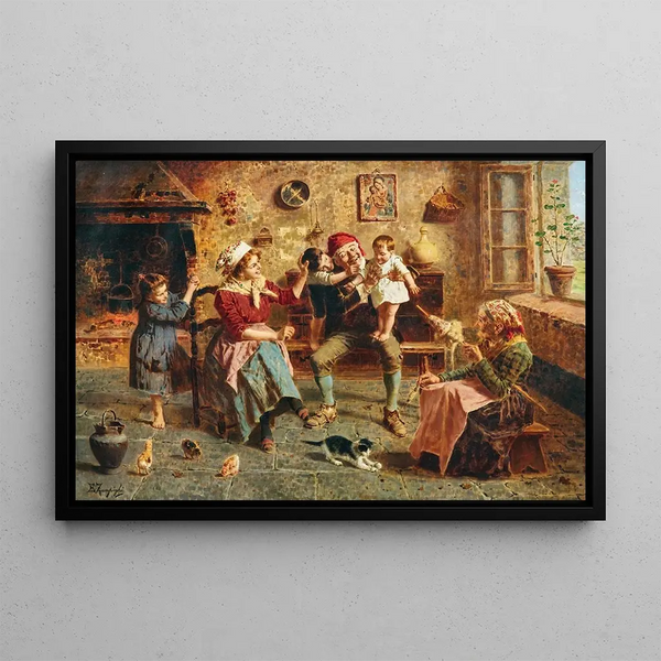 Eugenio Zampighi - A happy family (Case Conflict).webp