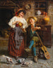 Le café des grands-pères - Eugenio Zampighi — vy av konstverket