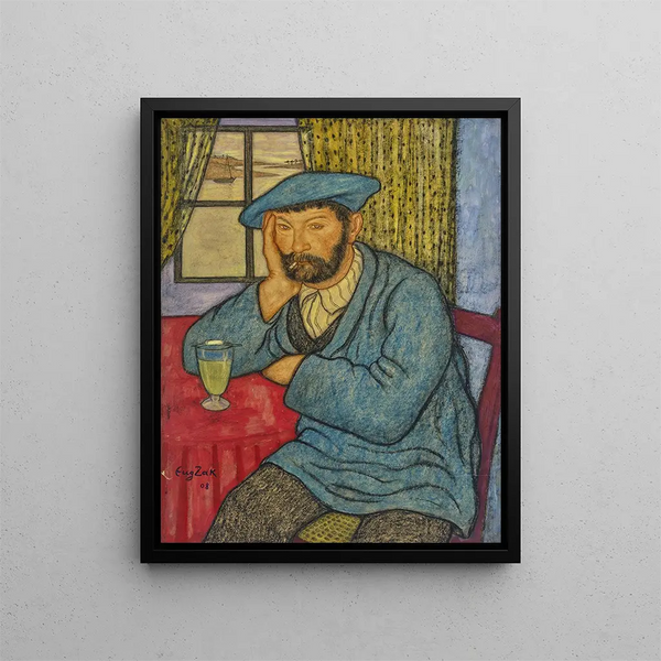 Barbu - Eugeniusz Zak — inramlat konstverk på väggen