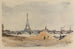 Vy över kajen vid Auteuil och Grenelle-bron - Eugène Boudin — vy av konstverket