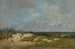 Berck, sanddyner under dåligt väder - Eugène Boudin — vy av konstverket