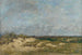 Berck, sanddyner under dåligt väder - Eugène Boudin — vy av konstverket