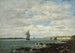 Côte de Bretagne - Eugène Boudin — vy av konstverket
