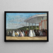 Konsert vid casinot i Deauville - Eugène Boudin — inramlat konstverk på väggen
