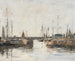 Le sas de Trouville - Eugène Boudin — vy av konstverket