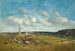 Landskap runt Deauville - Eugène Boudin — vy av konstverket