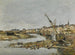 Trouville, hamnen - Eugène Boudin — vy av konstverket