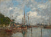 Ett hörn av hamnen i Trouville - Eugène Boudin — vy av konstverket