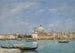 Venise, Santa Maria della Salute från San Giorgio - Eugène Boudin — vy av konstverket