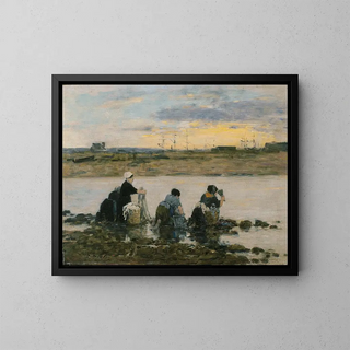 Eugne Boudin - Washerwomen by the River.webp