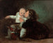 Le Baiser - Eugène Carrière — vy av konstverket