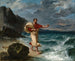 Démosthène på stranden - Eugène Delacroix — vy av konstverket
